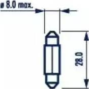 Narva 17094 - Лампа накаливания autospares.lv