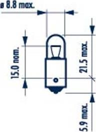 Narva 171413000 - Лампа накаливания, фонарь указателя поворота autospares.lv