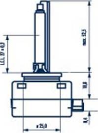 Narva 840323000 - Лампа накаливания, фара дальнего света autospares.lv