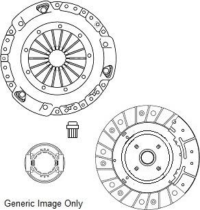 National CK9738 - Комплект сцепления autospares.lv