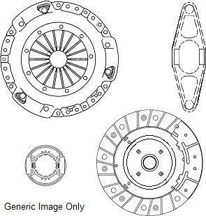 National CK10417 - Комплект сцепления autospares.lv