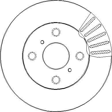 Ferodo DDF1084-1 - Тормозной диск autospares.lv