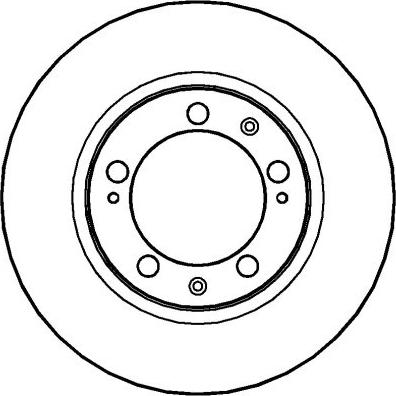 Brembo 09701010 - Тормозной диск autospares.lv
