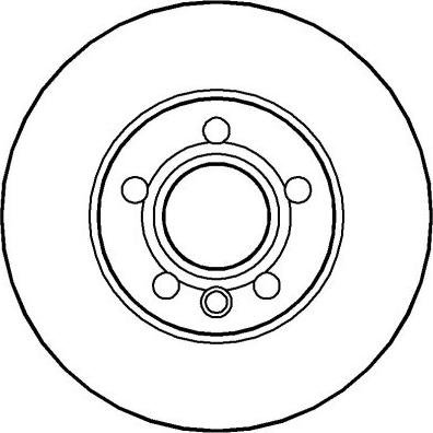 TRIPLE FIVE YH1373 - Тормозной диск autospares.lv