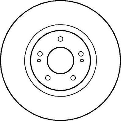 NPS M330I29 - Тормозной диск autospares.lv