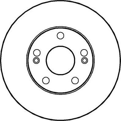 Wolf WD40251B - Тормозной диск autospares.lv