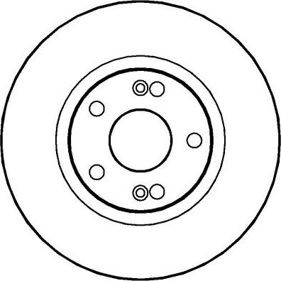 Jurid 562104JC - Тормозной диск autospares.lv