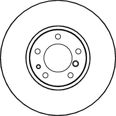 Breco BS8057 - Тормозной диск autospares.lv