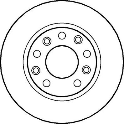 National NBD483 - Тормозной диск autospares.lv