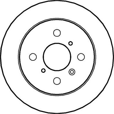 HELLA 8DD 355 104-841 - Тормозной диск autospares.lv