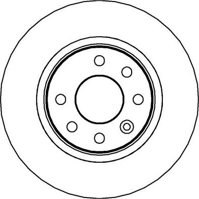 Quinton Hazell BDC4504 - Тормозной диск autospares.lv