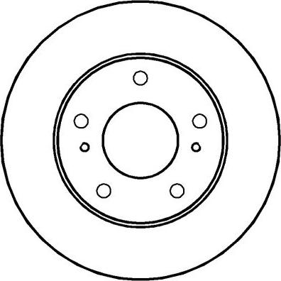 CAR BS 8210 - Тормозной диск autospares.lv