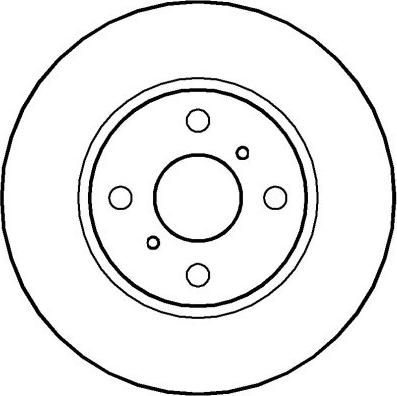 Mando HM4351212550 - Тормозной диск autospares.lv