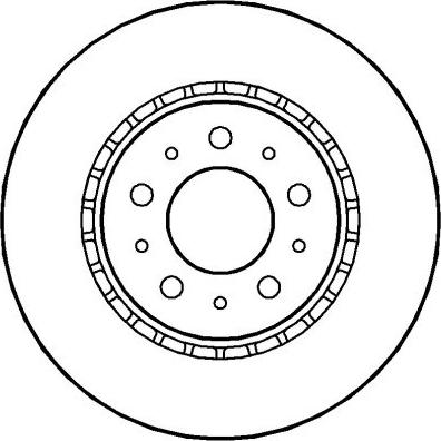 ATE 422137 - Тормозной диск autospares.lv