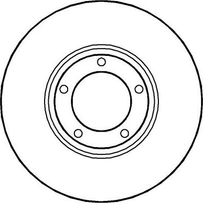 Jurid 561206J - Тормозной диск autospares.lv