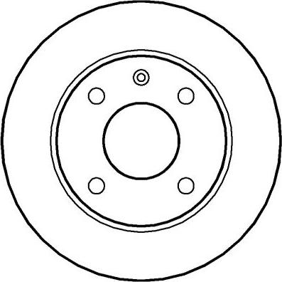 National NBD014 - Тормозной диск autospares.lv