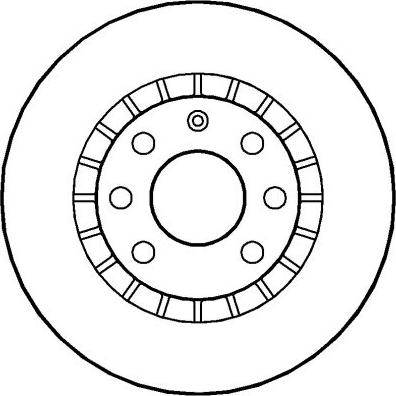 National NBD015 - Тормозной диск autospares.lv