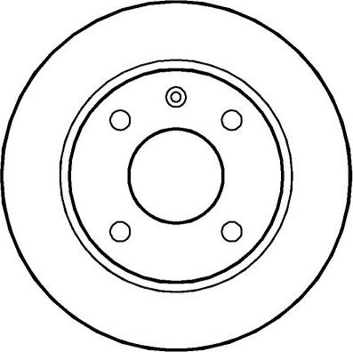 NATIONAL NBD013 - Тормозной диск autospares.lv