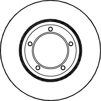 National NBD194 - Тормозной диск autospares.lv