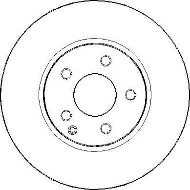 NATIONAL NBD1957 - Тормозной диск autospares.lv