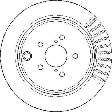 Wagner BD180416 - Тормозной диск autospares.lv