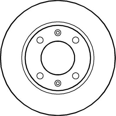 National NBD198 - Тормозной диск autospares.lv