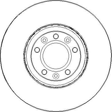 Delphi BG4805C - Тормозной диск autospares.lv