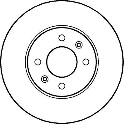 Hola HD002 - Тормозной диск autospares.lv