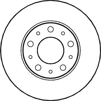 National NBD1441 - Тормозной диск autospares.lv