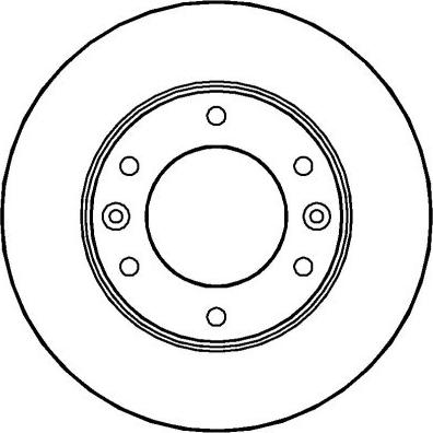 CAR IBT-1K18 - Тормозной диск autospares.lv
