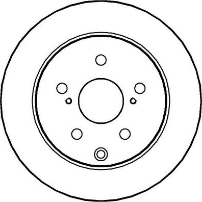 Jurid 562601JC - Тормозной диск autospares.lv