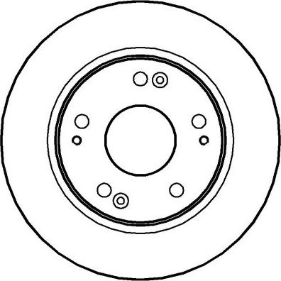 National NBD1464 - Тормозной диск autospares.lv