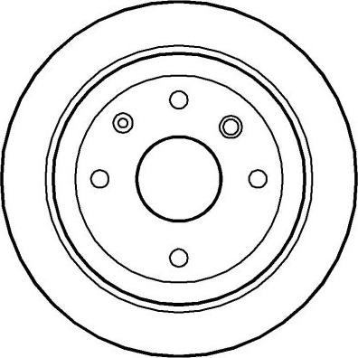 Alanko 305533 - Тормозной диск autospares.lv