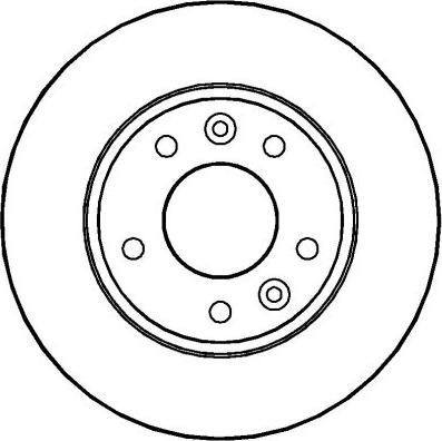 National NBD1408 - Тормозной диск autospares.lv