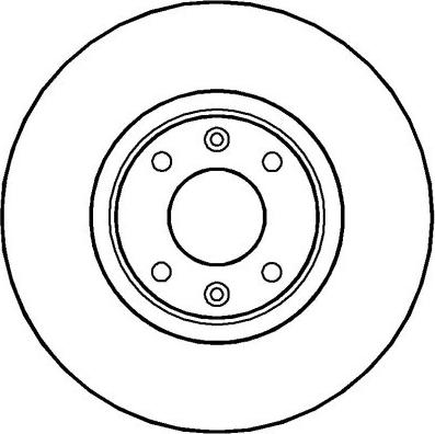 CAR DF 29751 - Тормозной диск autospares.lv