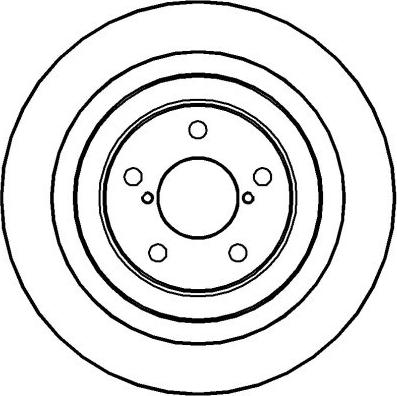 National NBD1417 - Тормозной диск autospares.lv