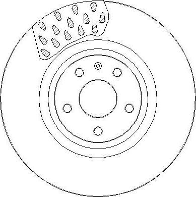 National NBD1599 - Тормозной диск autospares.lv