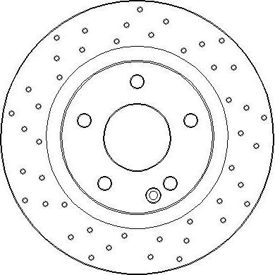 National NBD1585 - Тормозной диск autospares.lv