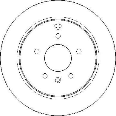 Triscan 92-236023 - Тормозной диск autospares.lv