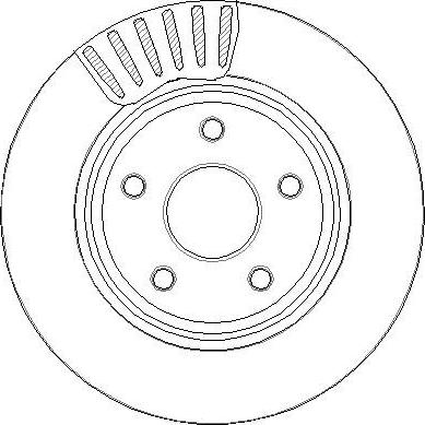 CAR DF6251 - Тормозной диск autospares.lv