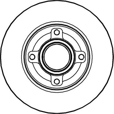 National NBD1641 - Тормозной диск autospares.lv