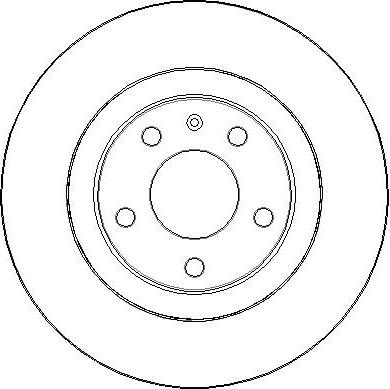 Wagner BD126452 - Тормозной диск autospares.lv