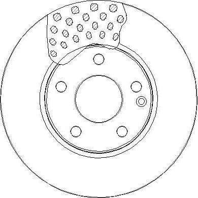 Triscan 6025 - Тормозной диск autospares.lv