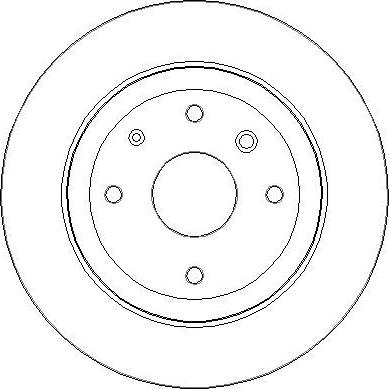 BSF 11581 - Тормозной диск autospares.lv