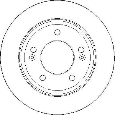 BOSCH 0 986 479 052 - Тормозной диск autospares.lv