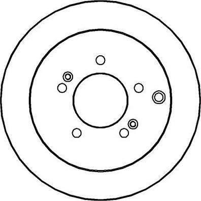 Remsa 717410 - Тормозной диск autospares.lv