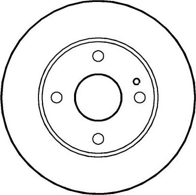 BENDIX 520361 - Тормозной диск autospares.lv