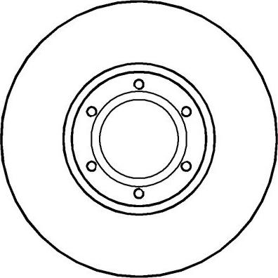 National NBD1001 - Тормозной диск autospares.lv