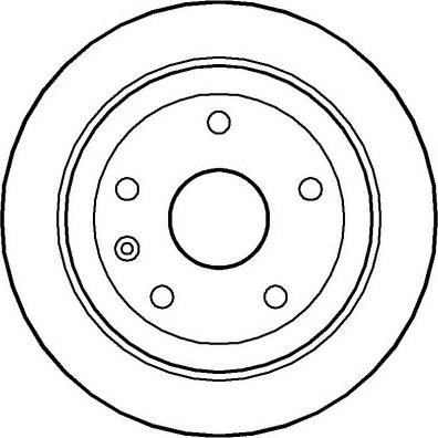 Jurid 562256JC - Тормозной диск autospares.lv