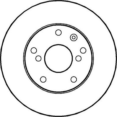 SAKURA 604-00-8330 - Тормозной диск autospares.lv